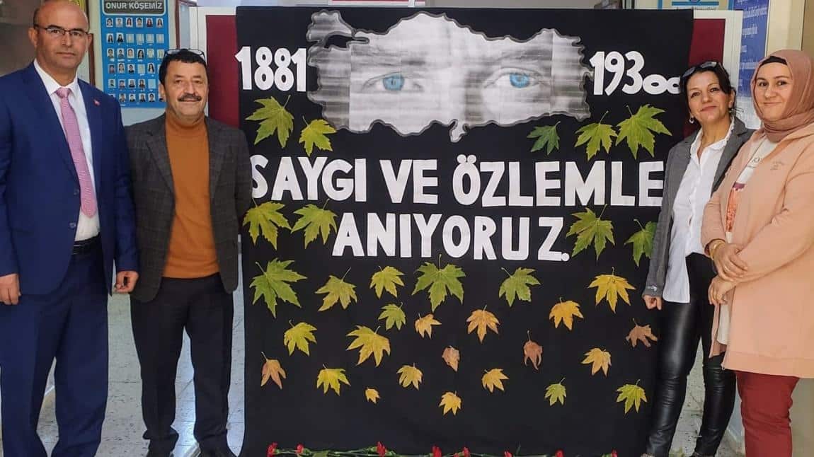 Atamızı saygı ve ozlemle anıyoruz 